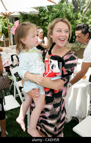 June 27, 2010 - Beverly Hills, California, USA - Elisabeth Rohm at the launch of childrenÃ•s entertainment brand Juno Baby's ''One For All'' Bus Tour in Los Angeles (Credit Image: © Jonathan Alcorn/ZUMApress.com) Stock Photo