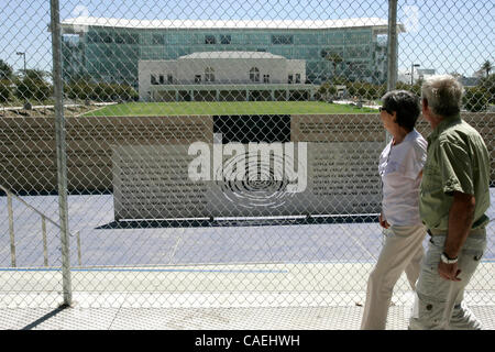 Aug. 23, 2010 - Los Angeles, California, U.S - Next month in Los Angeles, the most expensive school in the nation,  Robert F. Kennedy Community Schools will be opening at the site of the former Ambassador Hotel, where the Democratic presidential contender was assassinated in 1968. With an eye-poppin Stock Photo