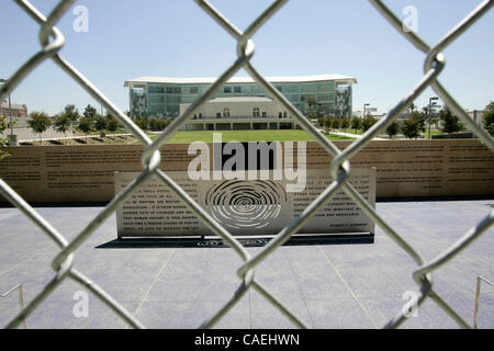 Aug. 23, 2010 - Los Angeles, California, U.S - Next month in Los Angeles, the most expensive school in the nation,  Robert F. Kennedy Community Schools will be opening at the site of the former Ambassador Hotel, where the Democratic presidential contender was assassinated in 1968. With an eye-poppin Stock Photo