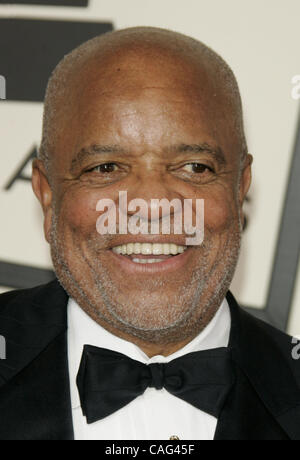 Feb 10, 2008 - Los Angeles, California, USA - Motown founder BERRY GORDY during arrivals at the 50th Annual GRAMMY Awards held at the Staples Center. (Credit Image: © Lisa O'Connor/ZUMA Press) Stock Photo
