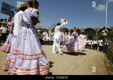 Feb 13, 2008 - San Gregorio, Diriamba, Nicaragua - Nicaraguan children  receive 2008 Super bowl XLII apparel intended for the losing team, the New  England Patriots, from World Vision organization at the