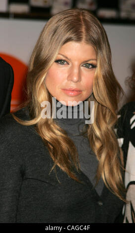 Feb 06, 2008 - New York, NY, USA - Singer FERGIE is introduced as the new M.A.C. Viva Glam Spokesperson during the Mercedes-Benz Fall Fashion Week 2008 held at the Tents at Bryant Park. (Credit Image: © Nancy Kaszerman/ZUMA Press) Stock Photo