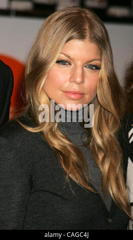 Feb 06, 2008 - New York, NY, USA - Singer FERGIE is introduced as the new M.A.C. Viva Glam Spokesperson during the Mercedes-Benz Fall Fashion Week 2008 held at the Tents at Bryant Park. (Credit Image: © Nancy Kaszerman/ZUMA Press) Stock Photo