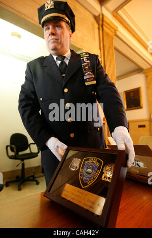 Christopher Ridley Officer Jan 29, 2008 - Mount Vernon, New York, USA - A promotion ceremony ...