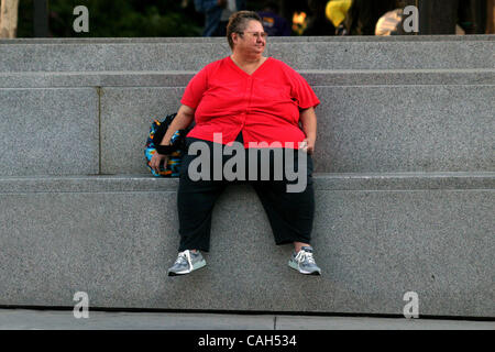 Jan 31, 2008 - Los Angeles, CA, USA - According to the Centers for Disease Control (CDC), 64 percent of adult Americans are overweight or obese, with 72 million , about 34 percent of the adult population, considered obese.   Photo by Jonathan Alcorn/ZUMA Press. © Copyright 2008 by Jonathan Alcorn Stock Photo