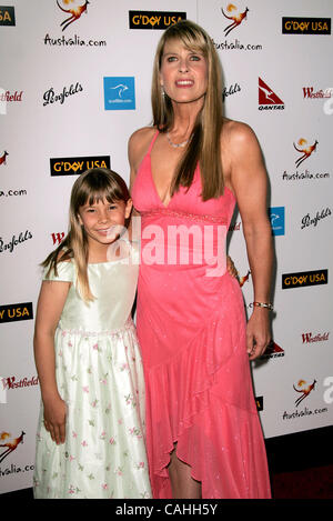 Jan 19, 2008 - Hollywood, California, USA - BINDI & TERRI IRWIN arriving at the GDay USA: Australia Week Gala held at Hollywood & Highland. (Credit Image: © Lisa O'Connor/ZUMA Press) Stock Photo