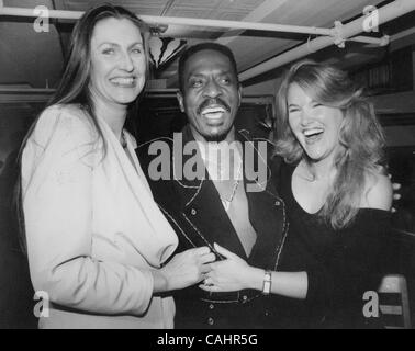 Dec. 13, 2007 - New York, New York, U.S. - KAREN MAMOR, IKE TURNER,  WIFE JANETTE BAZELL TURNER.  -   IKETURNERRETRO(Credit Image: Â© Bruce Cotler/Globe Photos/ZUMAPRESS.com) Stock Photo