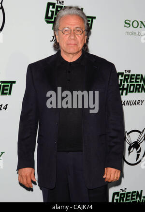 Jan. 10, 2011 - Los Angeles, California, U.S. - Edward James Olmos Attending The Los Angeles Premiere Of ''The Green Hornet 3D'' Held At The Grauman's Chinese Theatre In Hollywood, California On January 10, 2011. 2011.K67350LONG(Credit Image: © D. Long/Globe Photos/ZUMAPRESS.com) Stock Photo