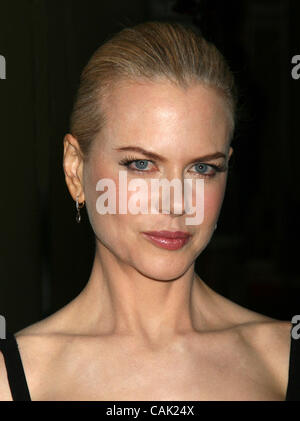 Oct 05, 2007 - New York, NY, USA - NICOLE KIDMAN at New Line Cinema's 40th Anniversary Benefit Gala which took place at the Time Warner Center in Columbus Circle. (Credit Image: © Dan Herrick/KPA-ZUMA/ZUMA Press) Stock Photo