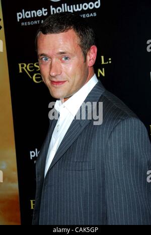 Sept. 20, 2007 - Hollywood, California, U.S. - K54745EG.WORLD PREMIERE OF RESIDENT EVIL: EXTINCTION .AT PLANET HOLLYWOOD, RESORT HOTEL AND CASINO, LAS VEGAS, NEVADA 09-20-2007.JASON O'MARA(Credit Image: Â© Ed Geller/Globe Photos/ZUMAPRESS.com) Stock Photo