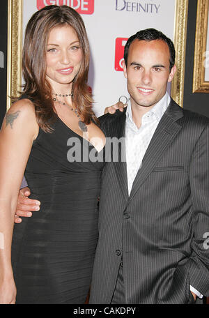© 2007 Jerome Ware/Zuma Press  BIANCA KAJLICH and LANDON DONOVAN during arrivals at the 5th Annual TV Guide Emmy After Party held at Les Deux in Hollywood, CA.  Sunday, September 16, 2007 Les Deux Hollywood, CA Stock Photo