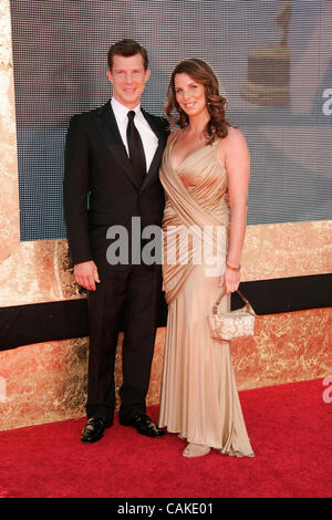 Eric Mabius and his wife Ivy Sherman Opening Night of the Broadway play ...