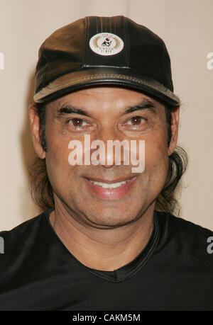 Sep 08, 2007 - New York, NY, USA - Self-proclaimed 'Yogi to the Stars' BIKRAM CHOUDHURY promotes  his new book 'Bikram Yoga'  at Barnes & Noble Fifth Avenue. Bikram yoga also known as 'Hot Yoga' is practiced for 90 minutes in a room heated at 105 degrees. Bikram Choudhury has copyrighted his yoga po Stock Photo