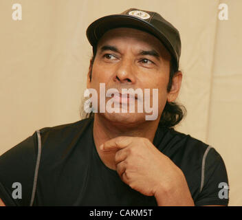 Sep 08, 2007 - New York, NY, USA - Self-proclaimed 'Yogi to the Stars' BIKRAM CHOUDHURY promotes  his new book 'Bikram Yoga'  at Barnes & Noble Fifth Avenue. Bikram yoga also known as 'Hot Yoga' is practiced for 90 minutes in a room heated at 105 degrees. Bikram Choudhury has copyrighted his yoga po Stock Photo