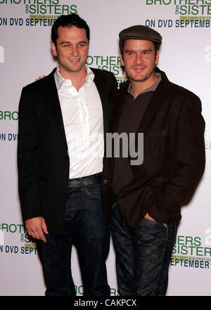 Sep 10, 2007 - Hollywood, California, USA - Actors MATTHEW RHYS & BALTHAZAR GETTY at the 'Brothers & Sisters' First Season DVD Launch held at the San Antonio Winery in Los Angeles. (Credit Image: © Lisa O'Connor/ZUMA Press) Stock Photo