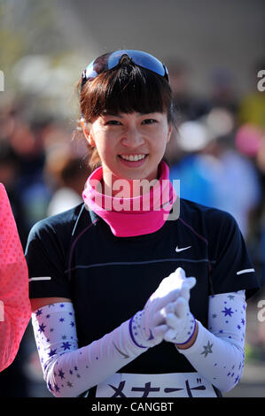 Misako Yasuda, MARCH 11, 2011 - Marathon : Nagoya Women's Marathon 2012 Start & Goal at Nagoya Dome, Aichi, Japan. (Photo by Jun Tsukida/AFLO SPORT)[0003] Stock Photo