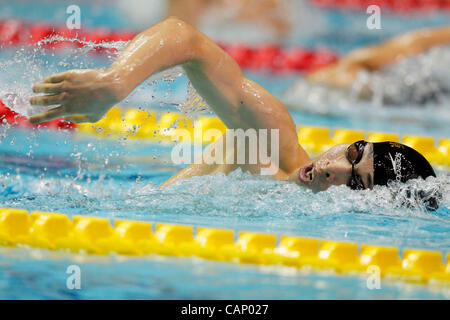 Kosuke Hagino (JPN), APRIL 2, 2012 - Swimming : JAPAN SWIM 2012 Men's 400m Individual Medley Final at Tatsumi International Swimming Pool, Tokyo, Japan. (Photo by Yusuke Nakanishi/AFLO SPORT) [1090] Stock Photo