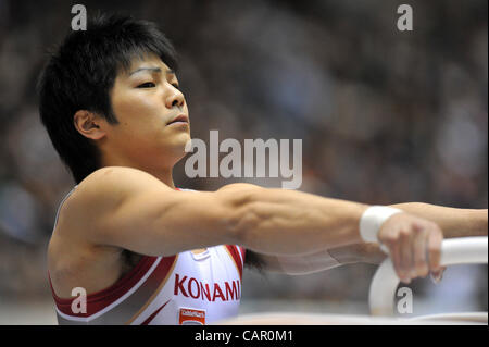 Koji Yamamuro (JPN), APRIL 8, 2012 - Artistic gymnastics : The 66nd All Japan Gymnastics Championship Individual All-Around , Men's Individual 2nd day at 1st Yoyogi Gymnasium, Tokyo, Japan. (Photo by Jun Tsukida/AFLO SPORT) [0003] Stock Photo