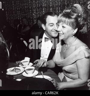 DANNY THOMAS with wife Rose Marie Cassaniti at Zsa Zsa Gabor's party.Supplied by   Photos inc.(Credit Image: Â© Supplied By Globe Photos Inc/Globe Photos/ZUMAPRESS.com) Stock Photo