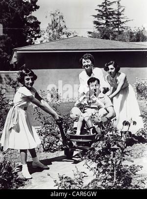 DANNY THOMAS with wife Rose Marie Cassaniti and their children.(Credit Image: Â© Smp/Globe Photos/ZUMAPRESS.com) Stock Photo