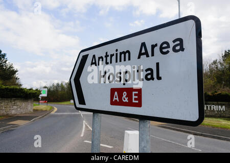 Antrim Area Hospital Stock Photo