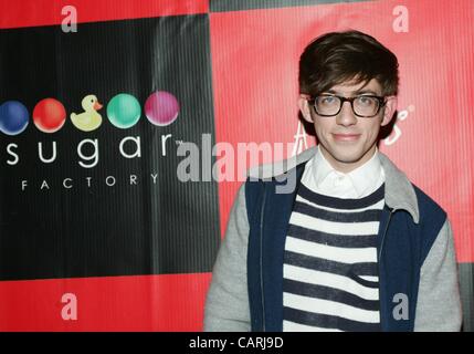 Kevin McHale Meet and Greet at Sugar Factory, Paris Las Vegas Hotel, Las Vegas, NV April 14, 2012. Photo By: James Atoa/Everett Collection Stock Photo