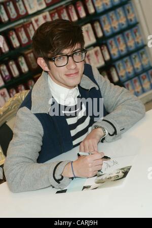 Kevin McHale Meet and Greet at Sugar Factory, Paris Las Vegas Hotel, Las Vegas, NV April 14, 2012. Photo By: James Atoa/Everett Collection Stock Photo