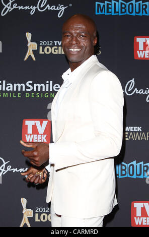 April 15, 2012 - Melbourne, NSW, Australia - Singer SEAL arrives at the 2012 TV Week Logie Awards in Melbourne at the Crown Casino (Credit Image: © Marianna Massey/ZUMAPRESS.com) Stock Photo