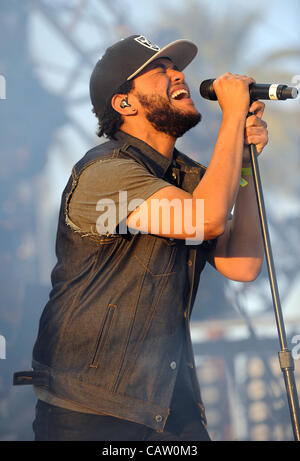 Jackson Wang of 88rising performs at the Coachella Music & Arts Festival at  the Empire Polo Club on Saturday, April 16, 2022, in Indio, Calif. (Photo  by Amy Harris/Invision/AP Stock Photo 