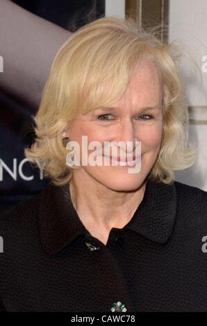 Glenn Close at arrivals for THE COLUMNIST Opening Night on Broadway, Samuel J. Friedman Theatre, New York, NY April 25, 2012. Photo By: Eric Reichbaum/Everett Collection Stock Photo