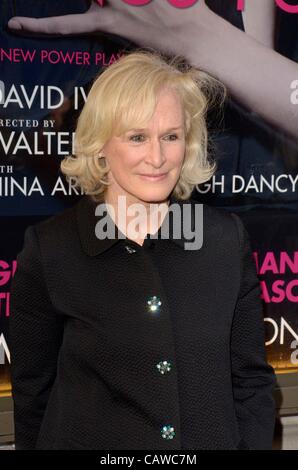 Glenn Close at arrivals for THE COLUMNIST Opening Night on Broadway, Samuel J. Friedman Theatre, New York, NY April 25, 2012. Photo By: Eric Reichbaum/Everett Collection Stock Photo