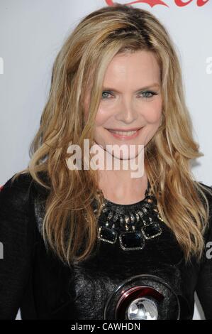 April 26, 2012 - Las Vegas, Nevada, USA - Apr 26, 2012 - Las Vegas, Nevada, USA - Actress MICHELLE PFEIFFER  at the 2012 CinemaCon Talent Awards held at Caesars Palace Hotel and Casino  Las Vegas, NV  (Credit Image: © Paul Fenton/ZUMAPRESS.com) Stock Photo