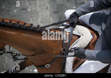 April 29, 2012 - Lexington, Kentucky, U.S. - Scenes from the final day of the Rolex Kentucky 3-Day Event on April 29, 2012 at the Kentucky Horse Park in Lexington, Kentucky. (Credit Image: © Scott Serio/Eclipse Sportswire/Eclipse/ZUMAPRESS.com) Stock Photo