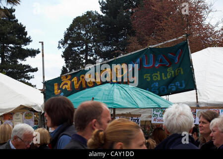 Bournemouth, UK Sunday 6 May 2012 Thai Food Festival held over May Bank Holiday weekend at The Square, Bournemouth Town Centre, Dorset UK Stock Photo