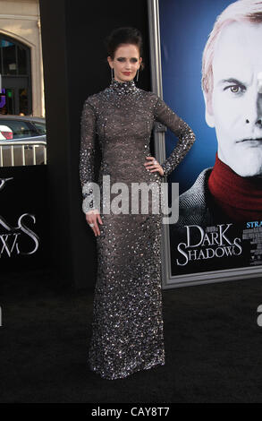 May 7, 2012 - Hollywood, California, U.S. - EVA GREEN arrives for the premiere of the film 'Dark Shadows' at the Chinese theater. (Credit Image: © Lisa O'Connor/ZUMAPRESS.com) Stock Photo