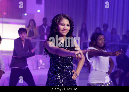 Actress Singer Zendaya of Disneys 'Shake it Up' on her Video Shoot in Los Angeles.@Brian Lowe/Zuma Press. Stock Photo