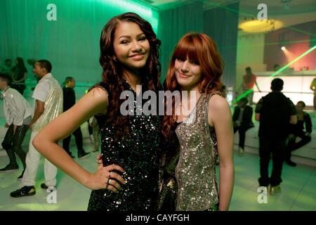 Actress Singer Bella Thorne and Zendaya of Disneys 