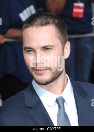 Taylor Kitsch at arrivals for BATTLESHIP Premiere, Nokia Theatre at L.A. LIVE, Los Angeles, CA May 10, 2012. Photo By: Elizabeth Goodenough/Everett Collection Stock Photo