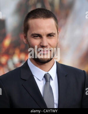 May 10, 2012 - Los Angeles, California, U.S. - TAYLOR KITSCH arrives for the premiere of the film 'Battleship' at the Nokia theater. (Credit Image: © Lisa O'Connor/ZUMAPRESS.com) Stock Photo