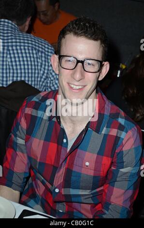 Nick Blaemire in attendance for Telly Leung at Birdland, Birdland, New York, NY May 14, 2012. Photo By: Derek Storm/Everett Collection. USA  Stock Photo