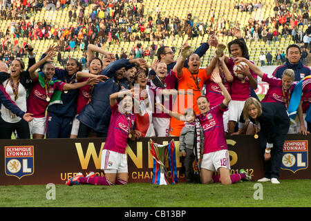 Lyon team group, MAY 17, 2012 - Football / Soccer : Lyon players Stock ...