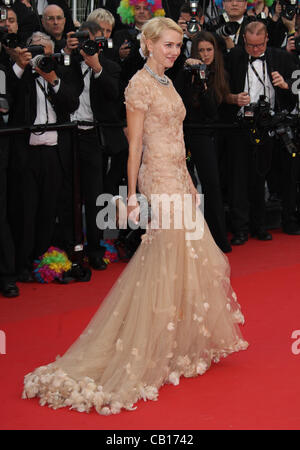 NAOMI WATTS MADAGASCAR 3 EUROPE'S MOST WANTED PREMIERE CANNES FILM FESTIVAL 2012 PALAIS DES FESTIVAL CANNES FRANCE 18 May 201 Stock Photo