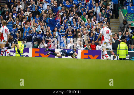 19.05.2012 Twickenham, London. Rugby Union. Leinster Rugby v Ulster Rugby. Stock Photo