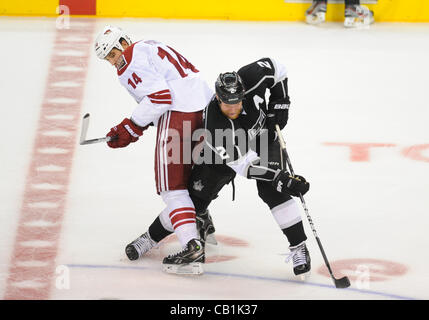 Matt Greene #2 of the Los Angeles Kings