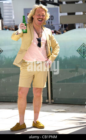 Leigh Francis (comedian) in character as Keith Lemon,  at photocall for film 'Keith Lemon - The Film' 65th Cannes Film Festival 2012 Martinez Hotel, Cannes, France Sat 19th May 2012 Stock Photo