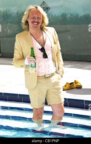 Leigh Francis (comedian) in character as Keith Lemon,  at photocall for film 'Keith Lemon - The Film' 65th Cannes Film Festival 2012 Martinez Hotel, Cannes, France Sat 19th May 2012 Stock Photo