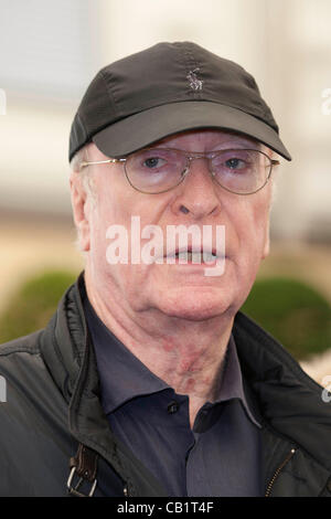 London, UK. 21 May, 2012. 2012 RHS Chelsea Flower Show,London Sir Michael Caine Stock Photo