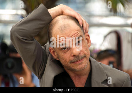 Denis Lavant (actor) at photocall for film 'Holy Motors' 65th Cannes Film Festival 2012 Palais des Festival, Cannes, France Wed 23 May 2012 Stock Photo