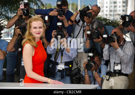 Nicole Kidman (actress) at photocall for film 'The Paperboy' 65th Cannes Film Festival 2012 Palais des Festival, Cannes, France Thu 24 May 2012 Stock Photo