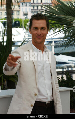 May 26, 2012 - Cannes, France - Actor MATTHEW MCCONAUGHEY attends the 'Mud' Photocall during 65th Annual Cannes Film Festival at Palais des Festivals. (Credit Image: © Frederick Injimbert/ZUMAPRESS.com) Stock Photo